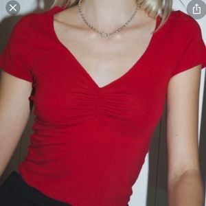 red gina top ❤️